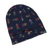 2D Flat Printing Colorful Arrow Pattern Classic Knit Hat for Adults Available In Versatile Tones Ideal for Subtle Styling During Cool Days Or Relaxed