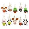 Animal Plush Keychain With Pp Cotton Filling For Kids And Teens