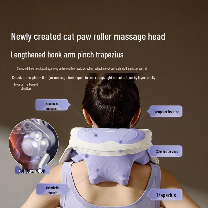 Philips Intelligent Neck and Shoulder Massager CN plug (adapter included)