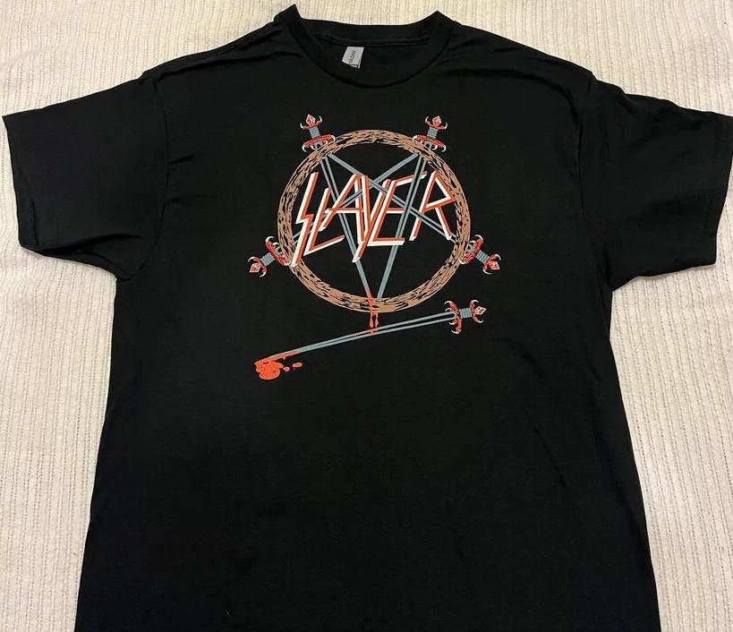 Slayer - Haunting The Chapel Two Sides T-Shirt Unisex All Size Unisex T-Shirt M