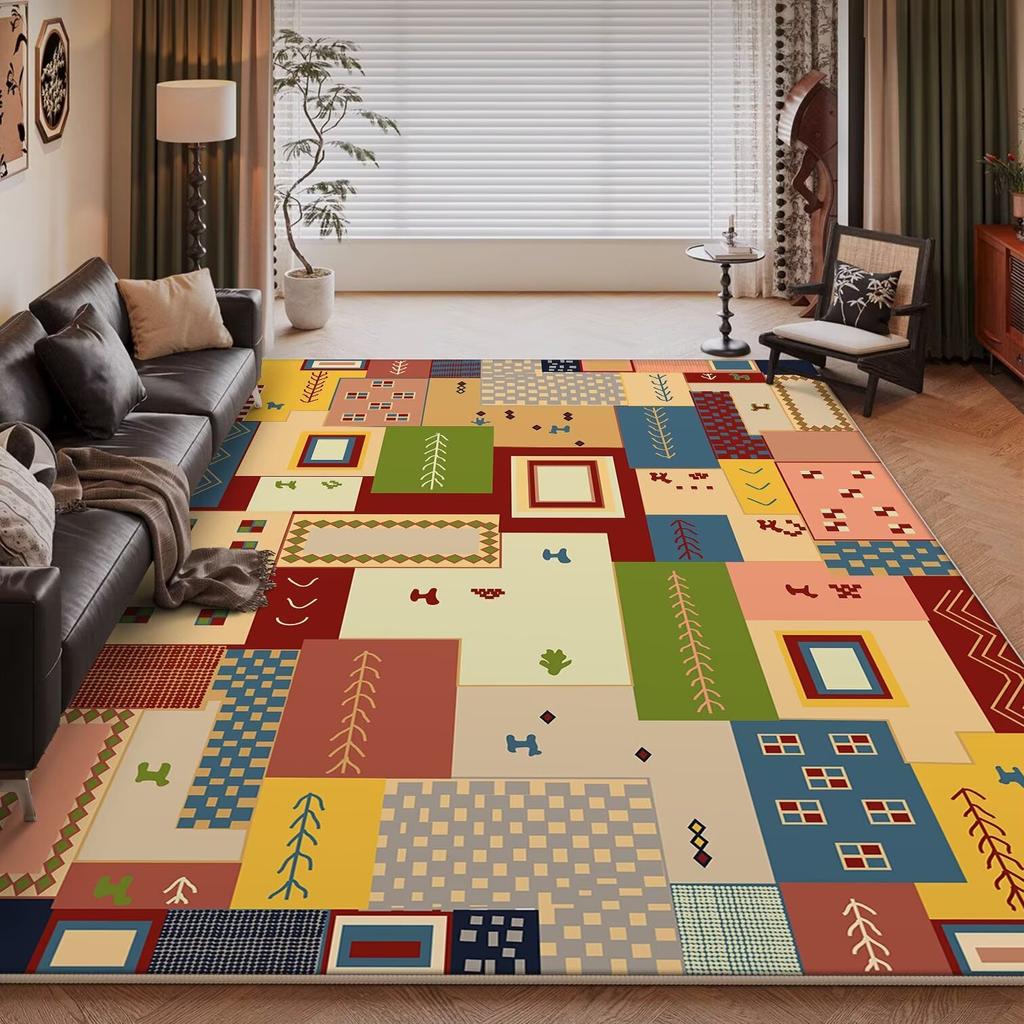 America Style Carpets for Large Living Room Bohemian Decoration Bedroom Soft Rug 200x300 Sofa Coffee Tables Non-slip Floor Mat