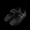 Ballet Shoes Women's 2025 New Silver One-word with Mary Jane Shoes Flat Bow Square Head Light Mouth Single Shoes