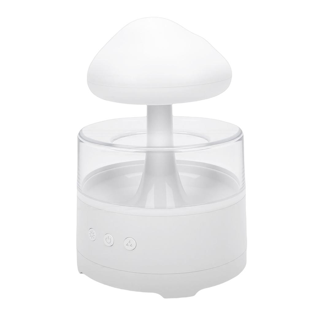 Cloud Rain Humidifier Essential Oil Diffuser 7 Adjustable LED Light Modes Raindrop Humidifier for Bedroom Living Room