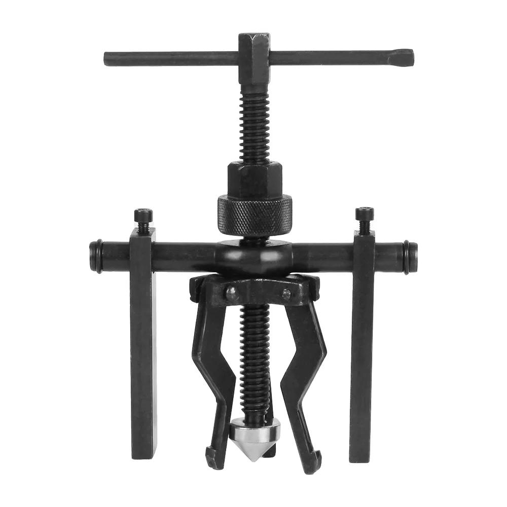 

3-х челюстной экстрактор для внутреннего подшипника автомобиля Съемник шестерен для тяжелых условий эксплуатации автомобильных машин Инструменты для гаража Комплект для ремонта роликов Автомобильные принадлежности чёрный