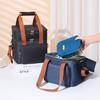 Layer Cooler Double Insulated Lunch Bag Adjustable Strap Cooler Outdoors Student