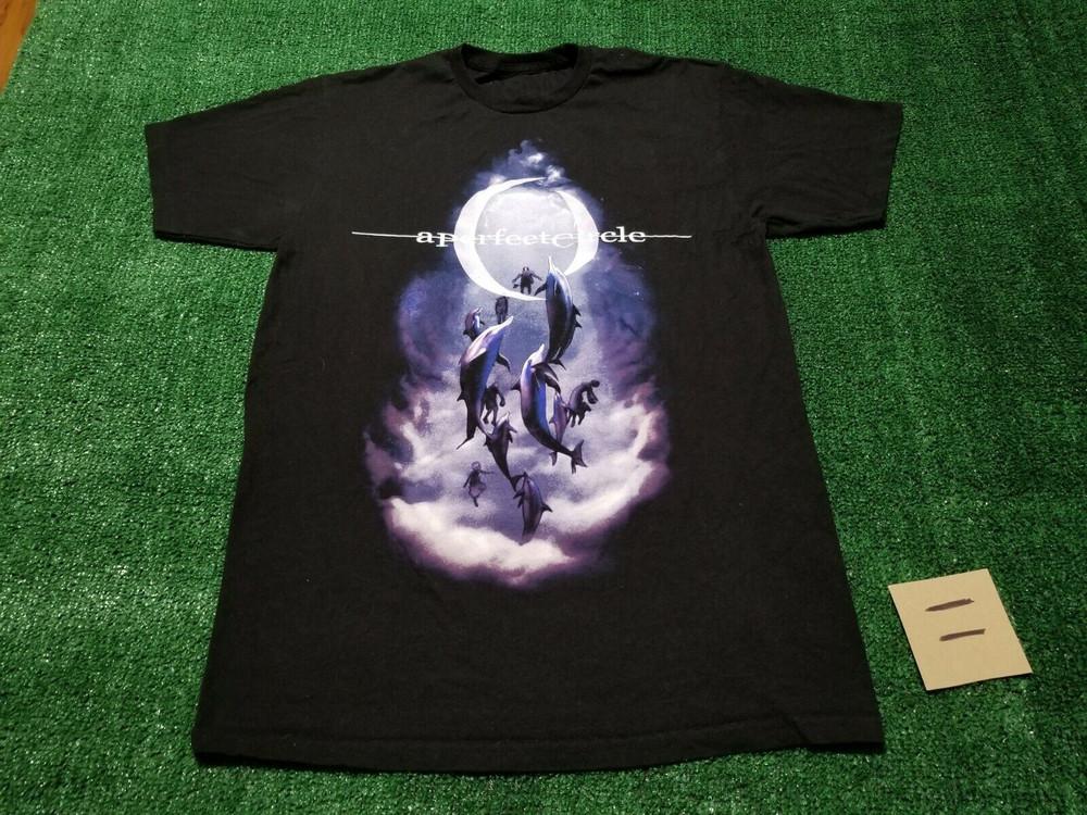 

A Perfect Circle Music Tour Black T-Shirt Cotton All Size CS221 Unisex T-Shirt XXXL