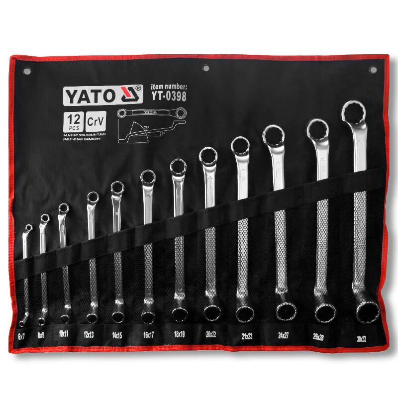YATO Double-Ended High-Neck Wrench Set