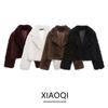 Fashion Wind 2023 Winter New Women's Clothing Stylish Easiest for Match Environmental-Friendly Fur Short Outwear 57047748