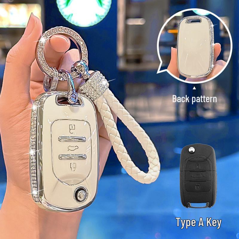 Wuling and Starlight Bingo Key Cover for Hongguang Miniev, Macaron Journey, and Hongguang Plus