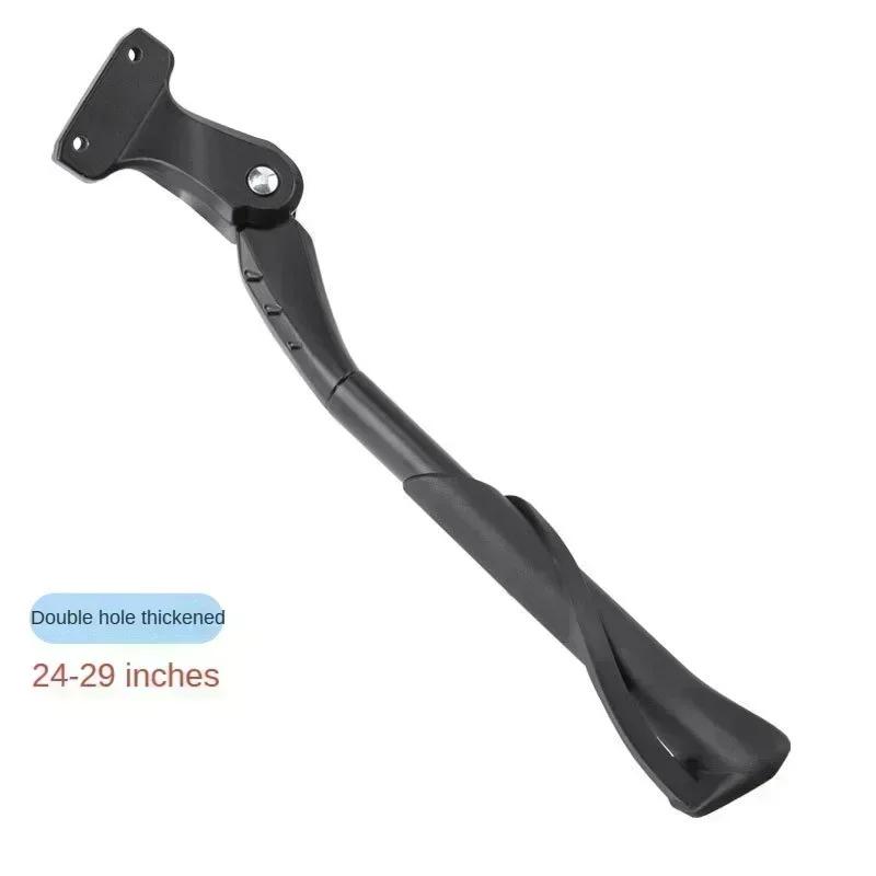 Verstellbarer Fahrradständer Aluminiumlegierung MTB/Schnee/Faltrad/Elektrofahrzeug Fahrrad Seitenständer Ständer 22-29 Zoll