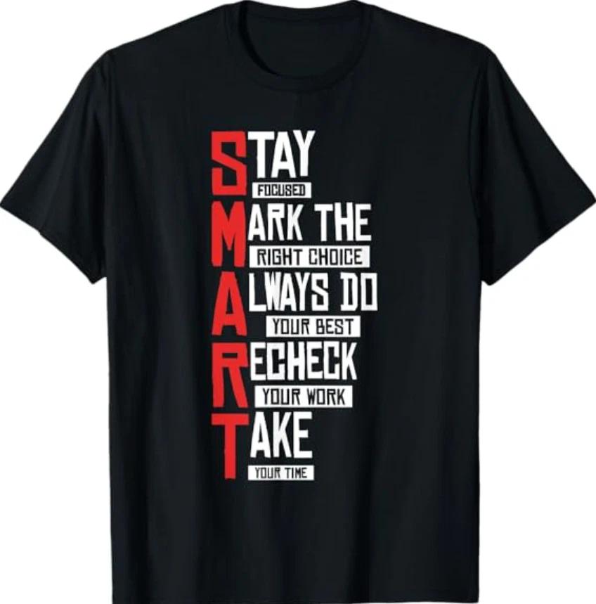 Test Day Teacher- Smart Design Testing Day Exam T-Shirt S