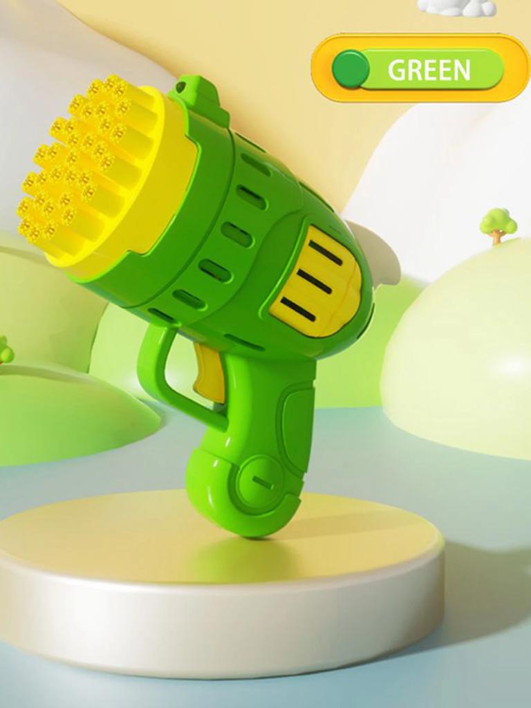 Children's Bubble Machine Parent Child Outdoor Handheld Bubble Gun Children's Christmas Gift Without Battery and Bubble Water