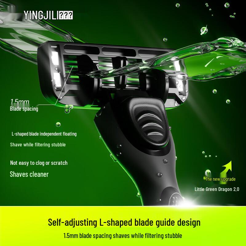England Manual 5-Blade Razor Travel Kit