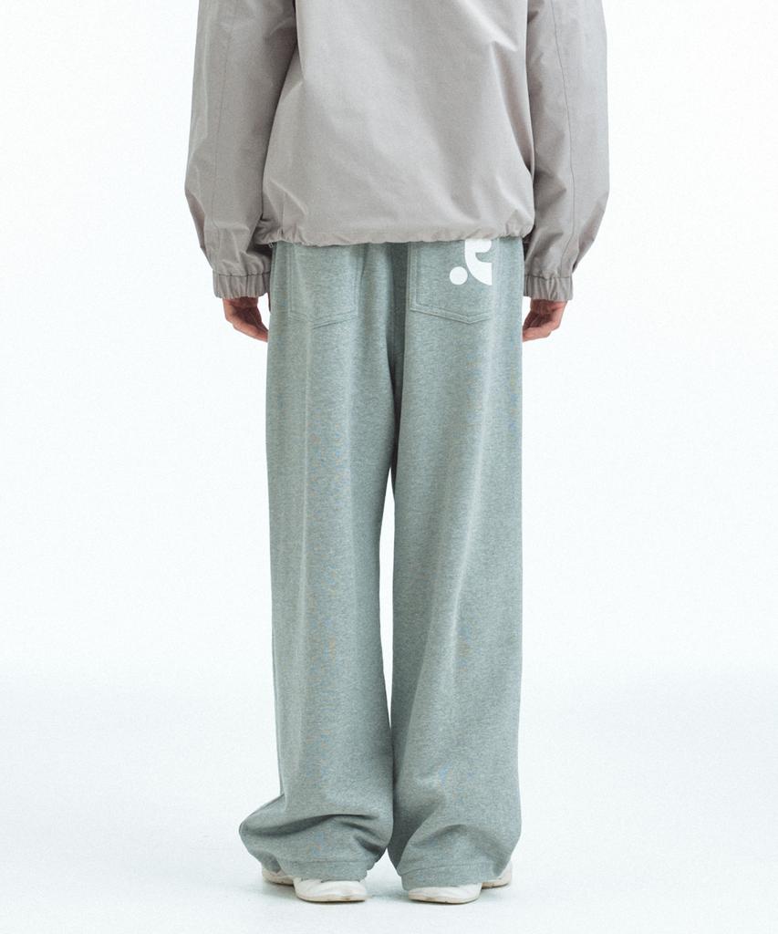 Pantaloni REST&RECREATION con Dettagli in Felpa - Grigio