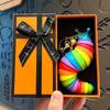 Colorful Caterpillar Slug Keychain: Stress Relief & Educational Toy for Kids