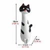 Resin Cat Vase Planter White Color Resin Cat Vase Boho Desktop Flower Pot  For Cat Lovers
