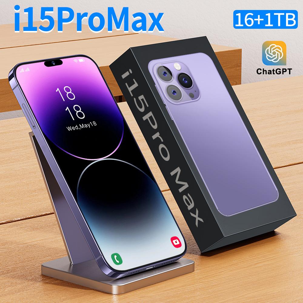 I15 ProMax 2025 HOT Original for Brand Smartphone 6.7 Inch New Full Screen 4G 5G Cell Phone 7800mAh Mobile Phones Global Version