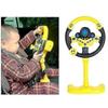 Electric Simulation Steering Wheel Toy With Sound Light Educational Car Toy