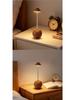 Rechargeable LED Table Lamp with Remote & Touch Control for Bedside and Hotel Decor