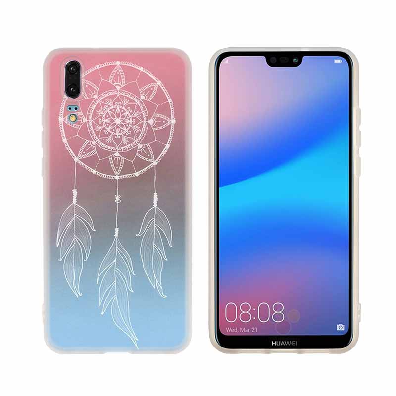 Dream Catcher Mandala Chakra TPU Soft Phone Case For Huawei P50 P40 P30 P20 Pro Lite P30lite P50lite P Samrt Z 2020 2019 Cover
