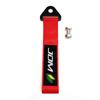 JDM Series Nylon Tow Strap Belt Car Racing Modification Ornament Tow Ropes Ribbon Auto Trailer Ropes Bumper Towing Strap Pendant