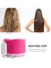 Hair Steamer Cap Thermal Cap with 3 Level Temperature Control Beauty Steamer Nourishing Hat for Hair Spa Home Use Gift for Women