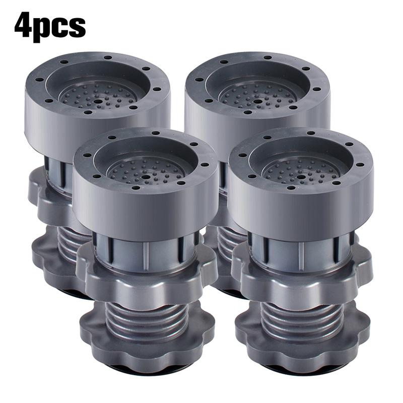 4Pcs Adjustable Washing Machine Foot Pads Increase The Tide Prevention Slipstop Washing Machine Support Dampers Stand Furniture