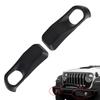 2pcs Car Front Bumper Fog Light Cover Frame Lights Protection Shell for Jeep Wrangler JL 2018 2019 2020 2021 2022