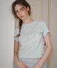 AEGO FREEDOM LAB Serendipity Crop T-Shirt_Sky Blue