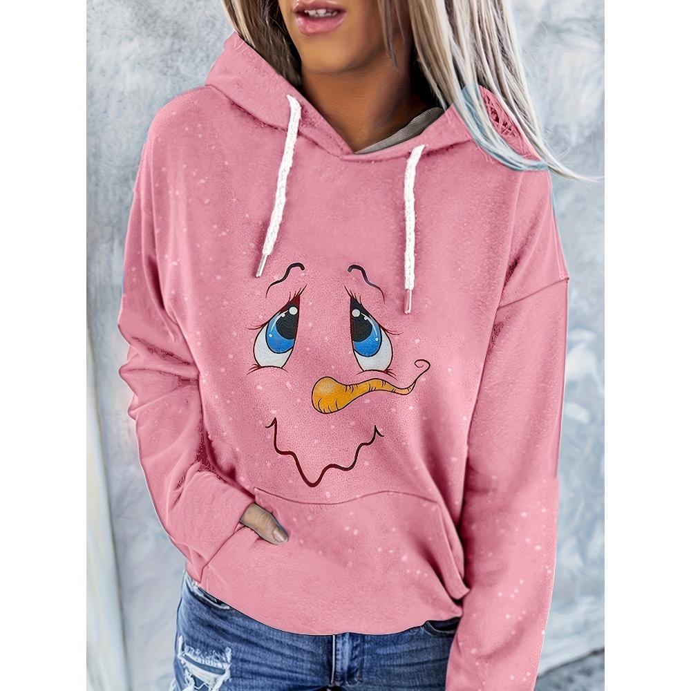 Damen Freizeitmode Rundhals Pullover Hoodie Western ethnischer Stil Retro-Print Damen Top Hoodie