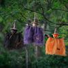 Witch Halloween Ornaments Soft Fabric Party Decorations Gift Festival Supplies