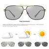 Color-changing Glasses UV-resistant Glasses UV400 Men Polarized Sunglasses Driving Day and Night Pilot Eyeglasses