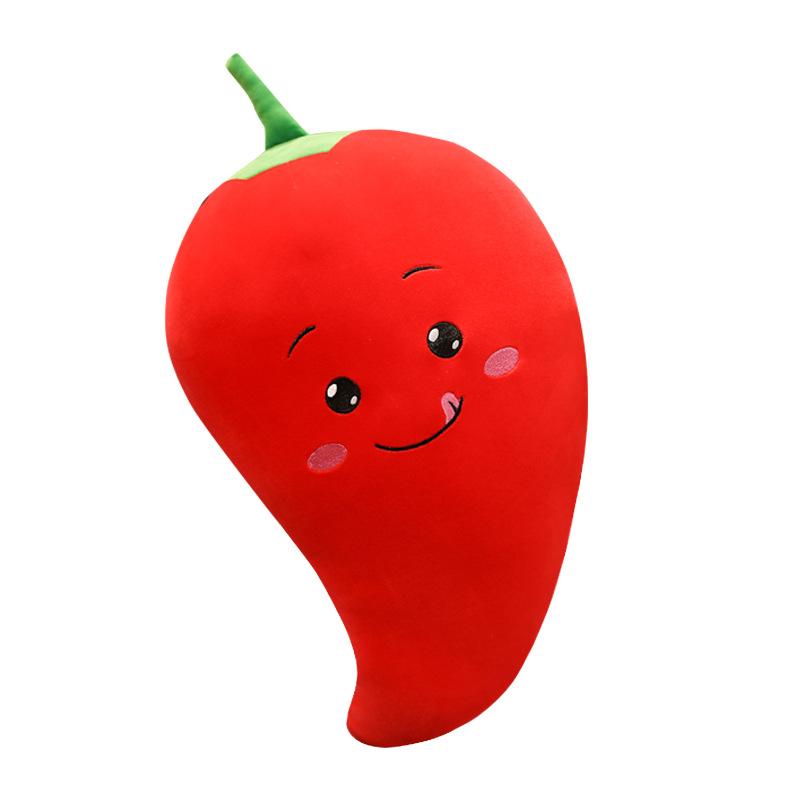 Down Cotton Soft Vegetable Throw Pillow Simulation Carrot Corn Pepper Big Throw Pillow Doll Decoration Activity Gift