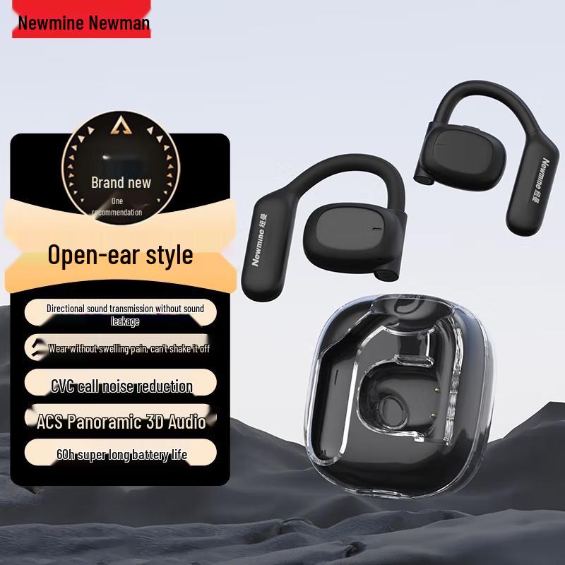 Newman TWS-Q9Pro Open-Ear Bone Conduction Bluetooth Earbuds