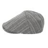 Basic Enchi Linen Herringbone Tuck Hunting Cap Lightweight and Breathable Linen Herringbone Hunting One Size Fits All and - Blend, Pattern, Cap,