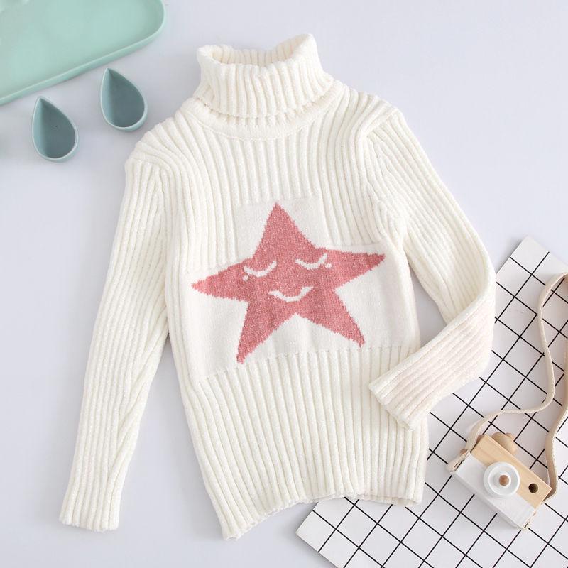 

Зимние плюшевые свитера для мальчиков и девочек, вязаная водолазка, пуловер, детские свитера, детская одежда 120