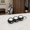 Porta Palline da Golf in Silicone con Moschettone, Contiene 3 Palline, Copertura Portapalline da Golf per Borsa da Golf, Custodia Protettiva Organizzatore Palline da Golf, Accessori da Golf