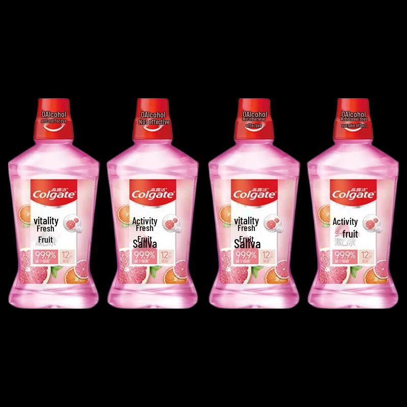 Colgate Active Fruit Flavor Mouthwash (4 x 250ml)