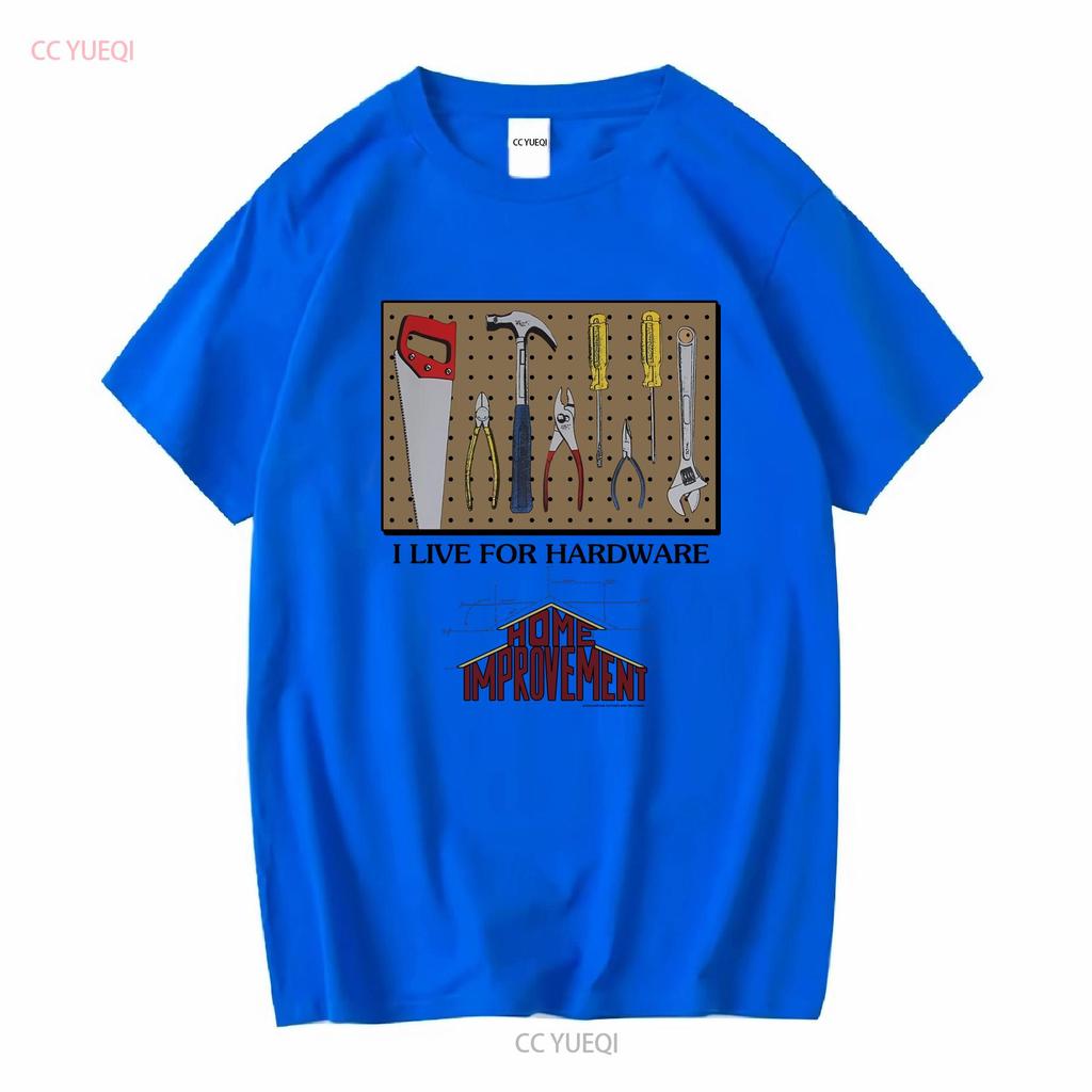 Vintage Home Improvement I Live For Hardware T Shirt Sz XL Tim Allen vintage Washed designer clothes streetwear Versatile