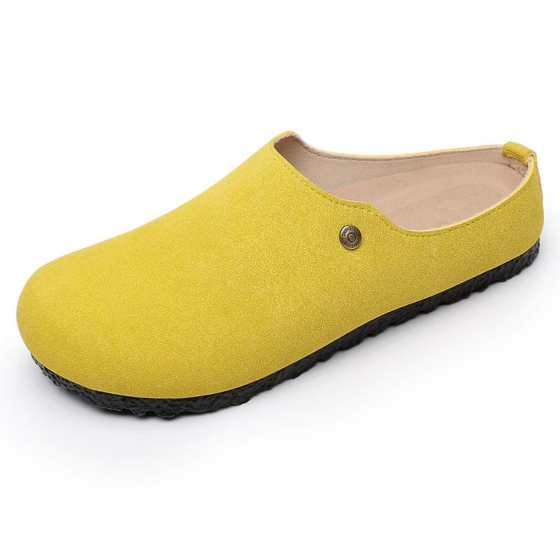 Slippers women's outer wear summer new one pedal half drag women's shoes soft soles are not tired