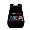 Harajuku Kpop Youthful School Bags Unisex Alphabet Lore Travel Bags 3D Print Oxford Waterproof Notebook Shoulder Backpacks