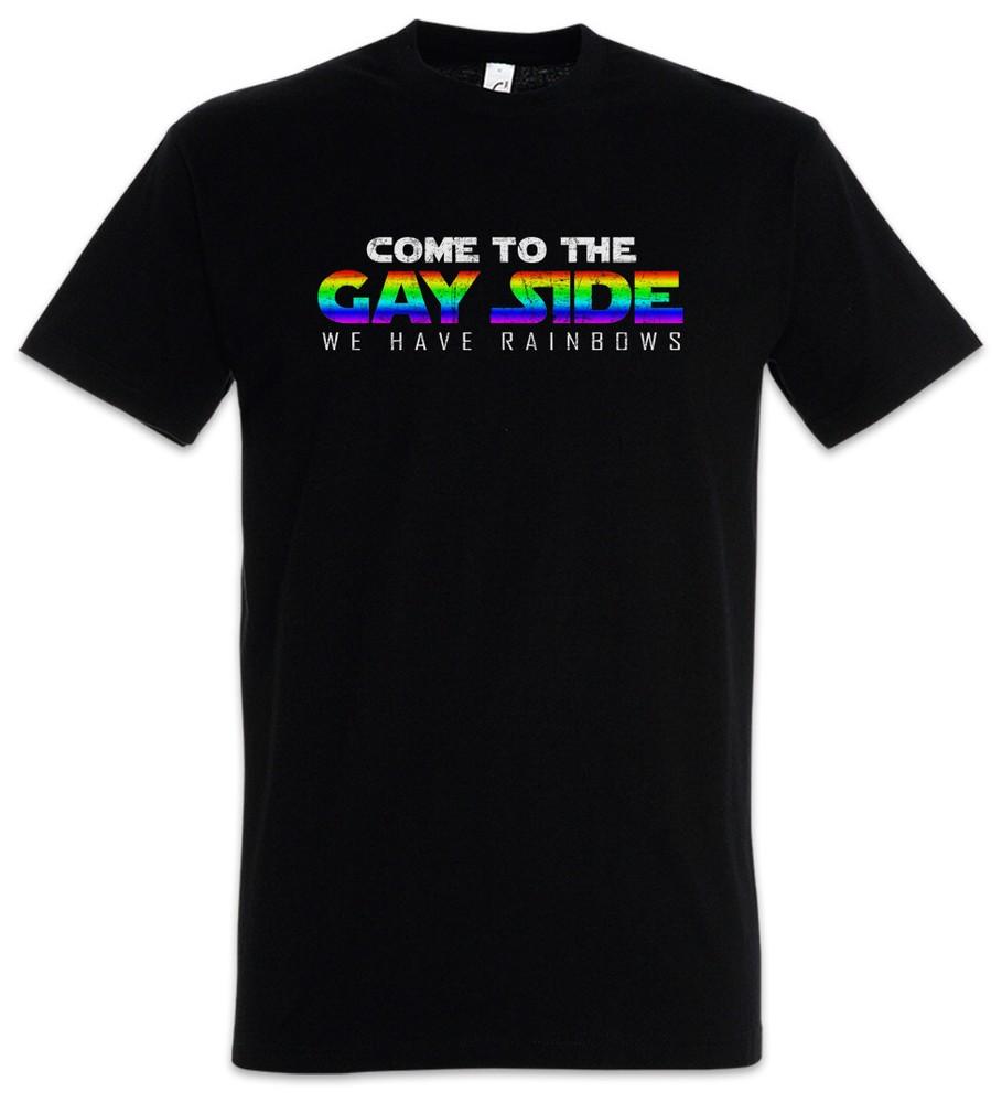 Come To The Gay Side T-Shirt Fun Schwul homosexual Gays Free Love Is Love