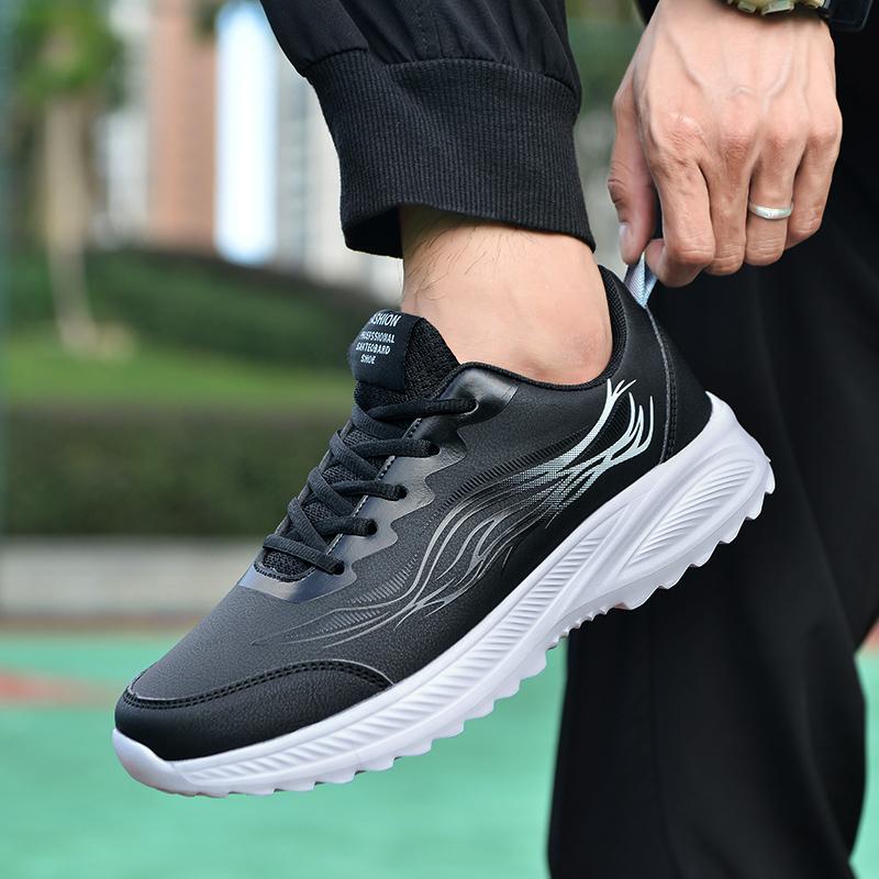 Men's Fashion Antislip Wear-resisting Running Trainers Casual Sneakers New Breathable Sports Shoes Male Spring Outdoor Men Shoes
