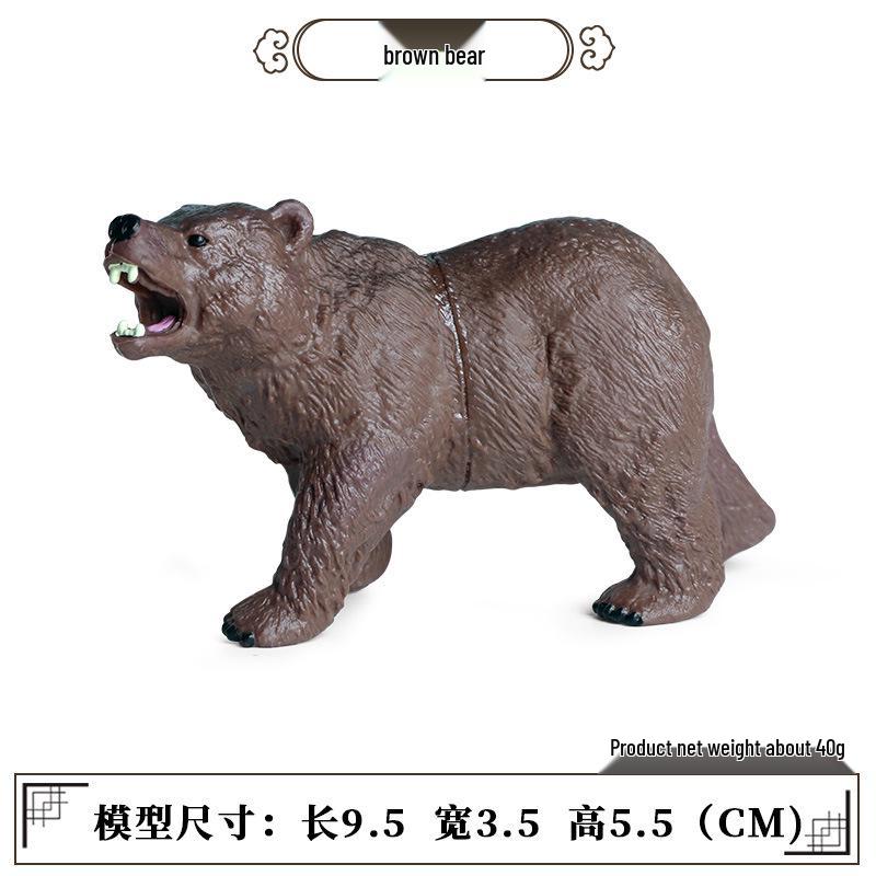 Dinosaur and Wild Animal Models: Tyrannosaurus Rex, Triceratops, Mosasaurus, Lion, Tiger, Brown Bear.
