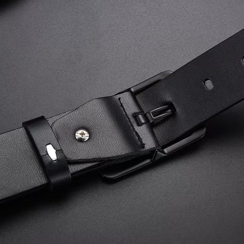 Men's Durable Business Casual Belt - Fashionable, Simple, and Wear-resistant