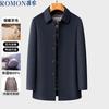 Men's Wool Blend Jacket with Removable Down Liner