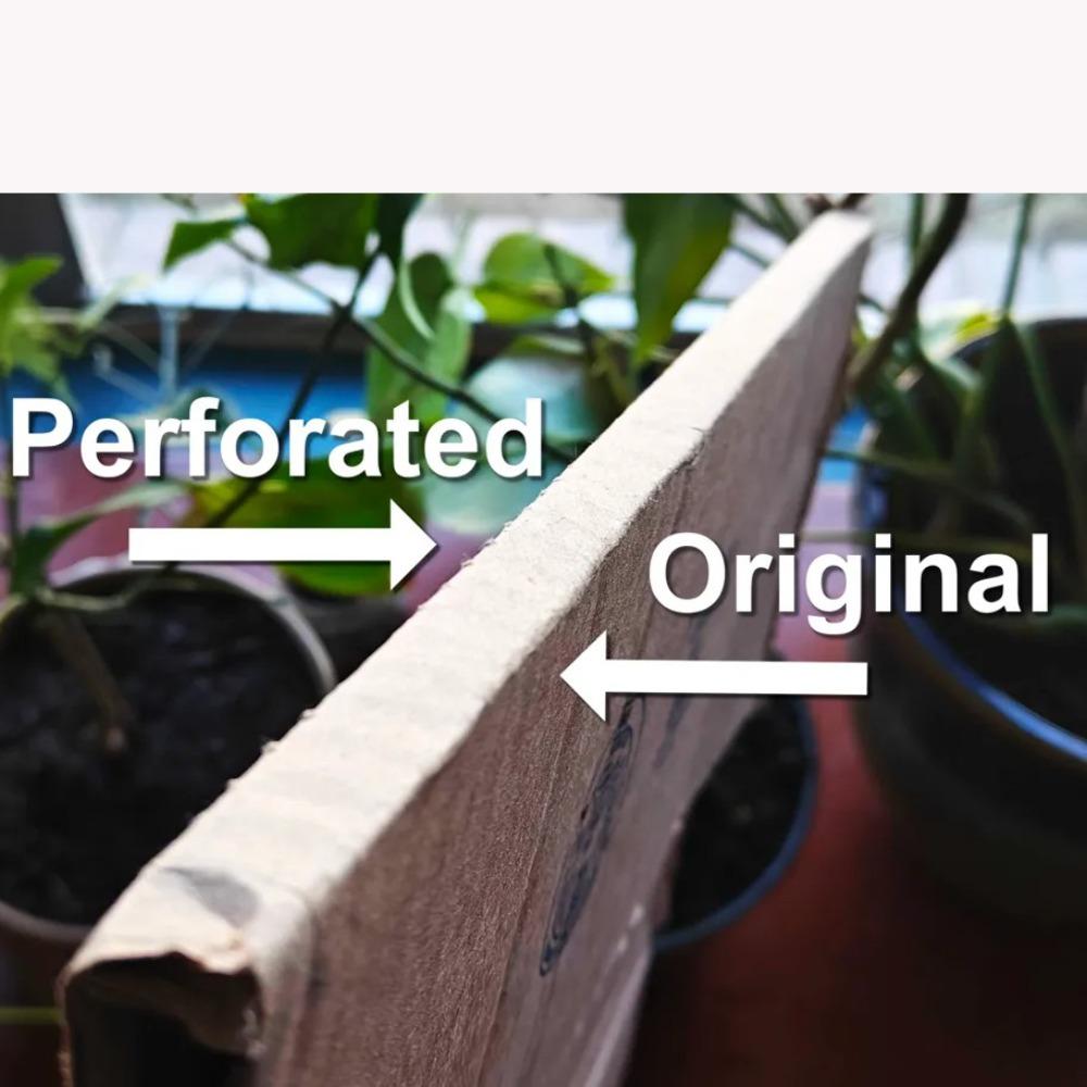 PLA Cardboard Perforator 3D Printed Hand Tool New Cardboard Box Punch