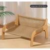 Pet Cat Sofa Bed Summer Wood Modern Eco-friendly Durable All Seasons Hammock Nest Sleeping Mat Reclining Chair