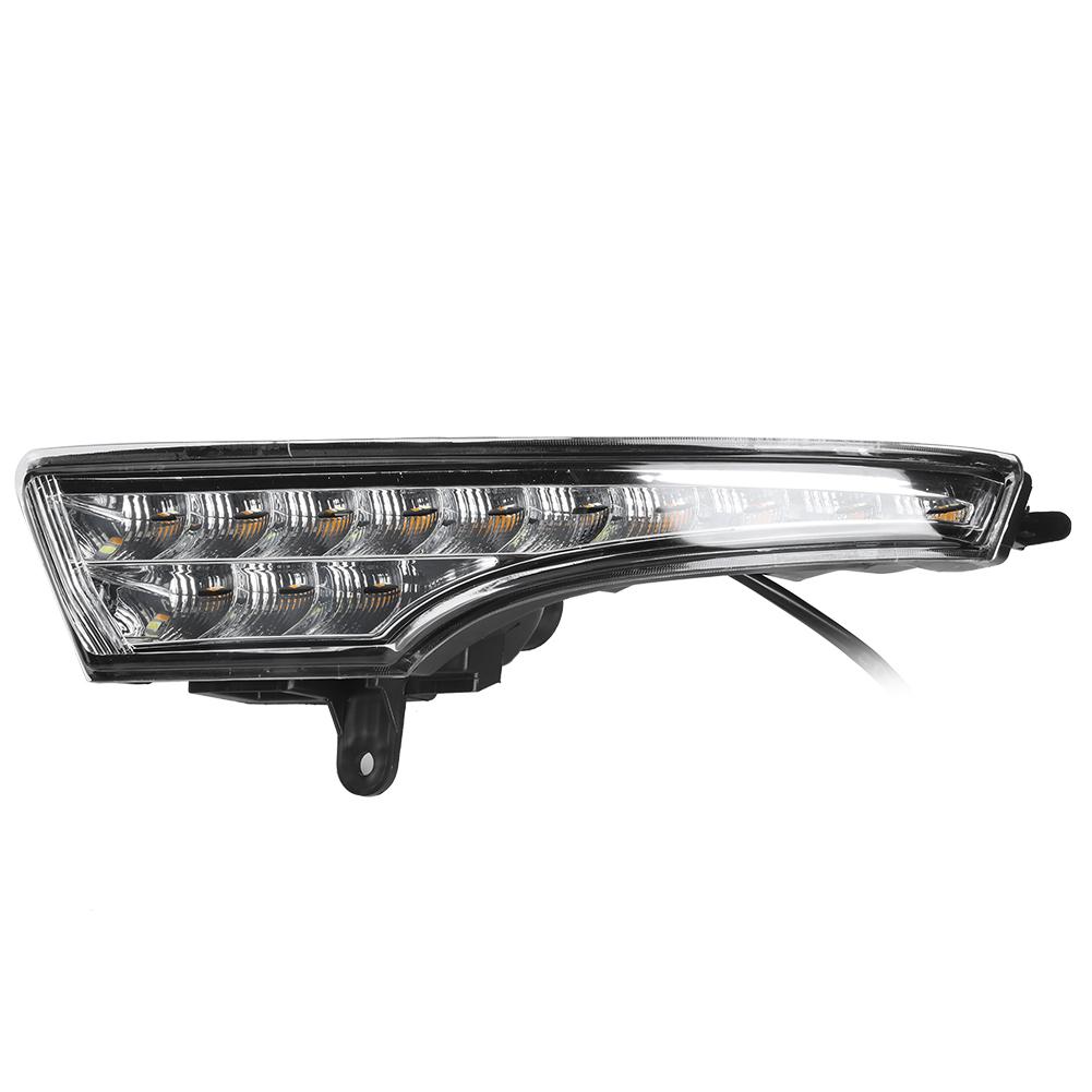2pcs LED Daytime Running Light Turn Signal Lamp Dual Colors Fit for Nissan Altima 13-15