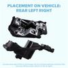 Ac29-1Pair For Citroen Elysee C-Elysee M43R 2014-2016 Taillight Socket Holder Base Rear Tail Lamp Circuit Board Bulb Base